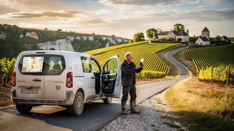 Vigneron isolé dans le Sancerrois, perdu après un GPS trompeur et 80 km de trajet pour rien