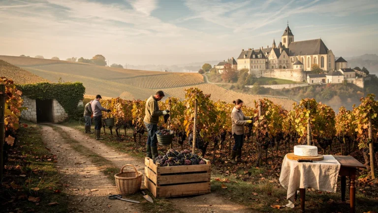 Week-end à Sancerre pendant les vendanges du Chavignol, vignobles, village et fromages artisanaux