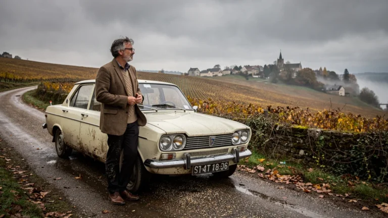 Route entre Sancerre et Pouilly un samedi, fatigue et déception d’un voyage trop court