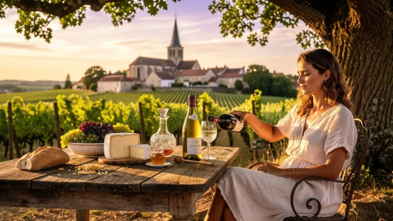 Week-end gourmand à Cosne et Sancerre entre vin, fromage et détente en pleine nature française